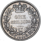 1849 Shilling - Victoria British Silver Coin
