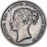 1851 Shilling - Victoria British Silver Coin - Nice