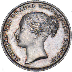 1862 Shilling - Victoria British Silver Coin - Superb
