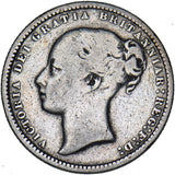 1868 Shilling (Die no. 50) - Victoria British Silver Coin