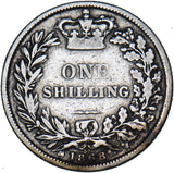 1868 Shilling (Die no. 50) - Victoria British Silver Coin