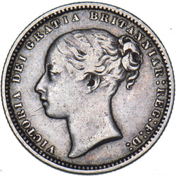 1869 Shilling (Die no. 11) - Victoria British Silver Coin - Nice
