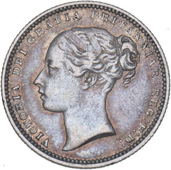 1873 Shilling (Die no. 119) - Victoria British Silver Coin - Nice