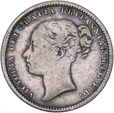 1878 Shilling - Victoria British Silver Coin
