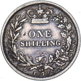 1878 Shilling - Victoria British Silver Coin
