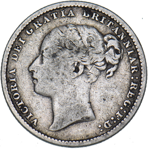 1879 Shilling - Victoria British Silver Coin
