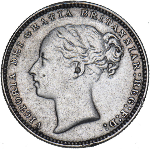 1882 Shilling - Victoria British Silver Coin