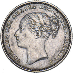 1884 Shilling - Victoria British Silver Coin - Very Nice