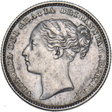 1884 Shilling - Victoria British Silver Coin - Very Nice