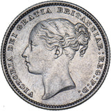 1885 Shilling - Victoria British Silver Coin - Nice