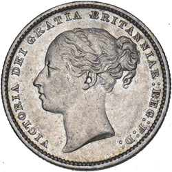 1885 Shilling - Victoria British Silver Coin - Nice