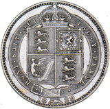1889 Shilling - Victoria British Silver Coin