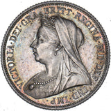 1893 Proof Shilling - Victoria British Silver Coin - Superb