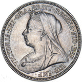 1893 Shilling - Victoria British Silver Coin - Very Nice