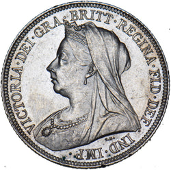 1894 Shilling - Victoria British Silver Coin - Superb