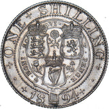 1894 Shilling - Victoria British Silver Coin - Superb