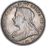 1898 Shilling - Victoria British Silver Coin - Nice