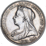 1900 Shilling - Victoria British Silver Coin - Nice