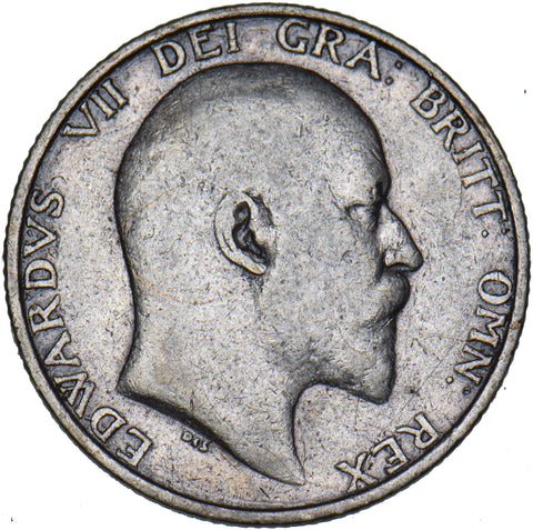 1905 Shilling - Edward VII British Silver Coin