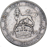 1905 Shilling - Edward VII British Silver Coin