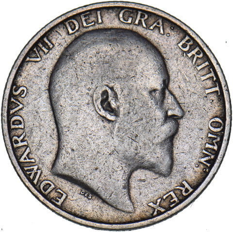 1905 Shilling - Edward VII British Silver Coin