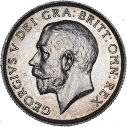 1911 Proof Shilling - George V British Silver Coin - Superb