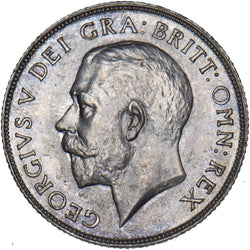 1911 Shilling - George V British Silver Coin - Superb