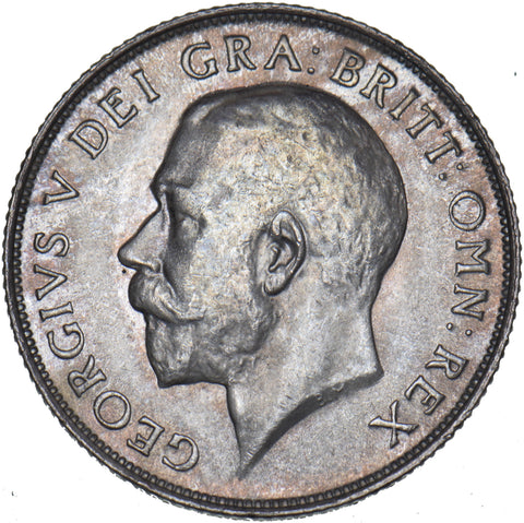 1911 Shilling - George V British Silver Coin - Superb