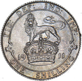 1911 Shilling - George V British Silver Coin - Superb