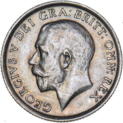 1915 Shilling - George V British Silver Coin - Very Nice