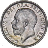 1920 Shilling - George V British Silver Coin - Very Nice