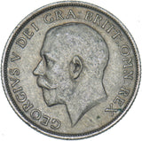 1921 Shilling (Deep Portrait) - George V British Silver Coin - Nice