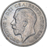 1921 Shilling - George V British Silver Coin - Very Nice