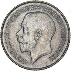 1925 Shilling - George V British Silver Coin - Very Nice