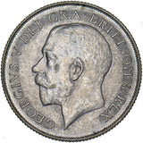 1925 Shilling - George V British Silver Coin - Very Nice