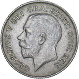 1922 Shilling - George V British Silver Coin - Nice
