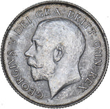 1922 Shilling - George V British Silver Coin - Very Nice