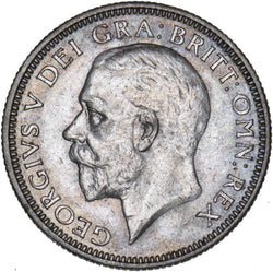 1926 Shilling - George V British Silver Coin - Nice