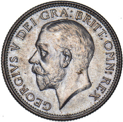 1928 Shilling - George V British Silver Coin - Superb