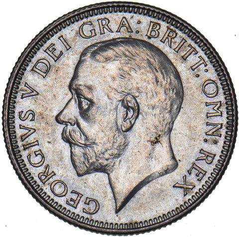 1928 Shilling - George V British Silver Coin - Superb