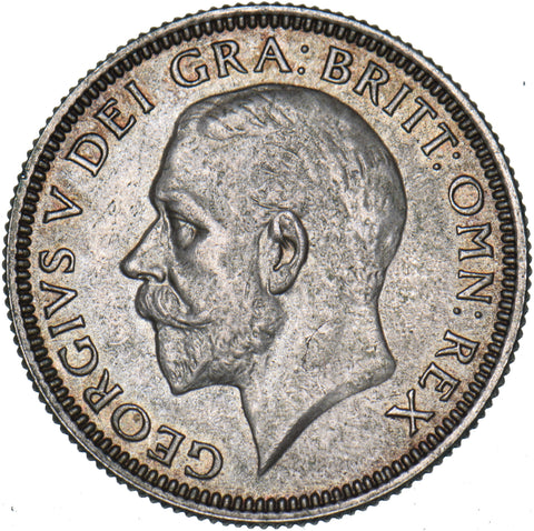 1931 Shilling - George V British Silver Coin - Very Nice