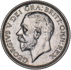 1931 Shilling - George V British Silver Coin - Very Nice