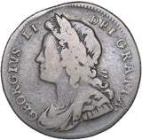 1728 Sixpence (Roses & Plumes) - George II British Silver Coin