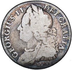 1745 Lima Sixpence - George II British Silver Coin