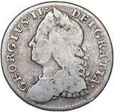 1758 Sixpence - George II British Silver Coin