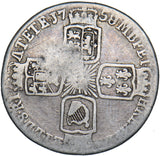 1758 Sixpence - George II British Silver Coin