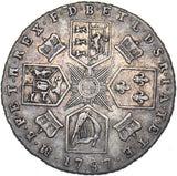 1787 Sixpence - George III British Silver Coin - Nice