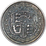 1817 Sixpence - George III British Silver Coin - Nice