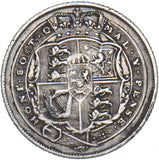 1817 Sixpence - George III British Silver Coin - Nice