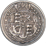 1818 Sixpence - George III British Silver Coin - Nice